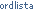 Ordlista